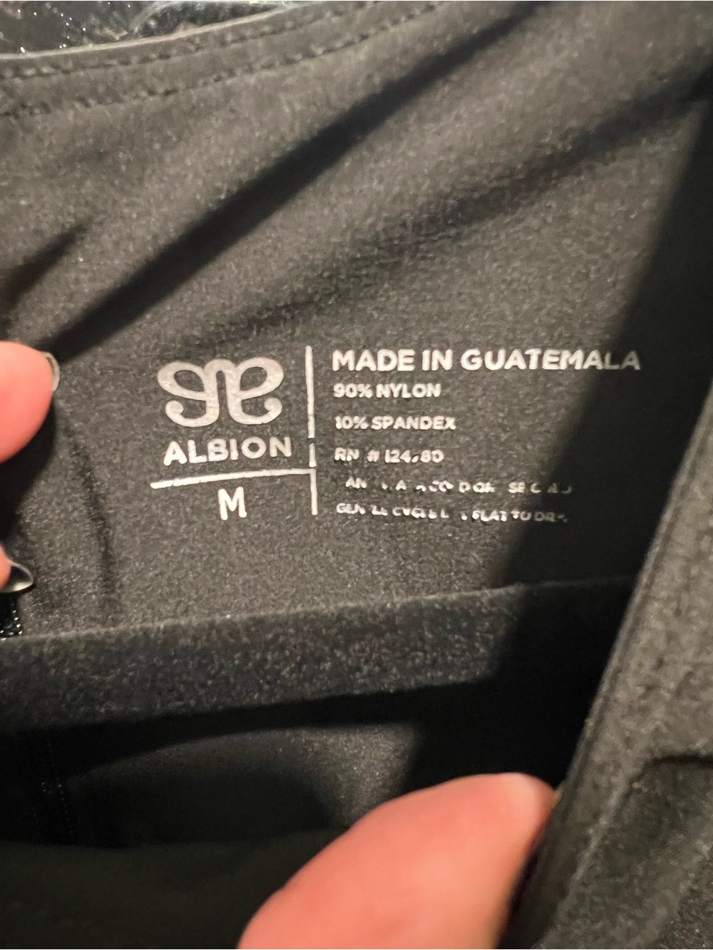 Albion Fit Jetsetter Jumpsuit Crop Jogger Black Medium - Picture 4 of 12